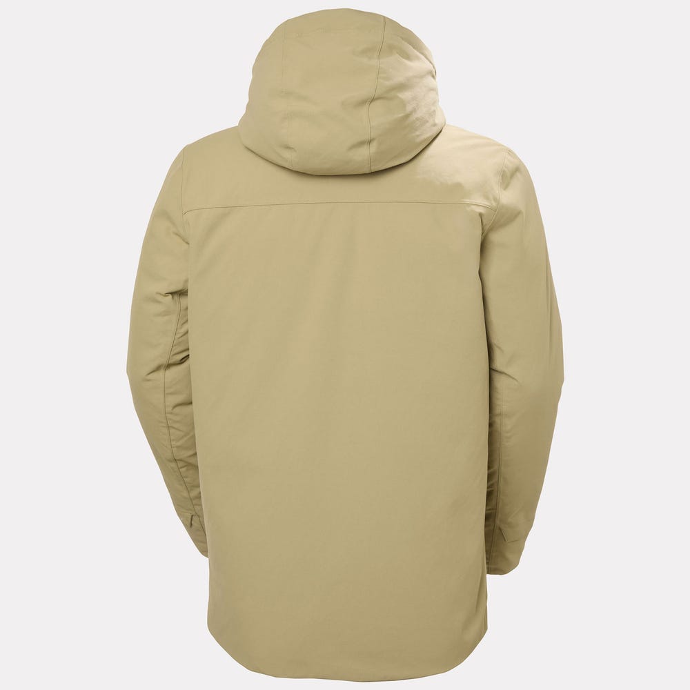 Men's Waterproof Down Parka - Pebble