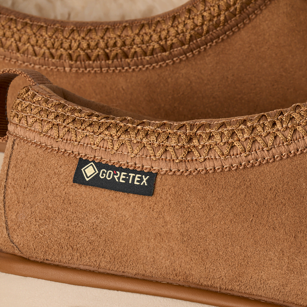 Men's Waterproof Suede Slip-On Shoe - Chestnut