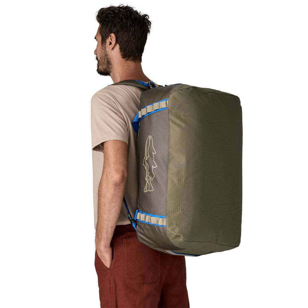 55L Recycled Travel Duffel - Green
