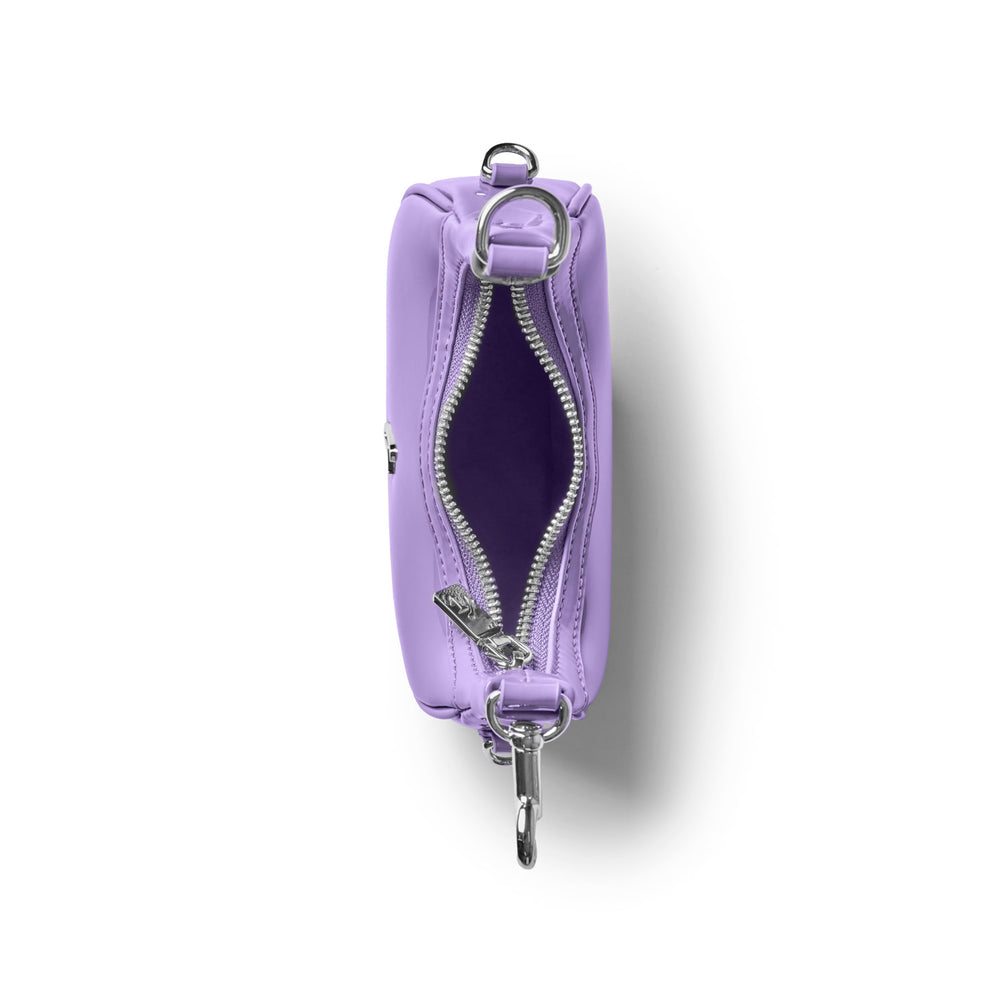 Mirrored Mini Hobo Bag - Lavender