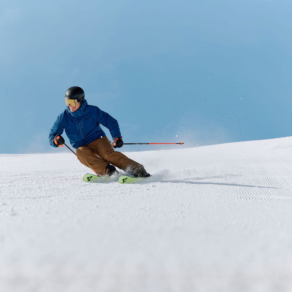 Men's Insulated Ski Jacket - Dark Blue