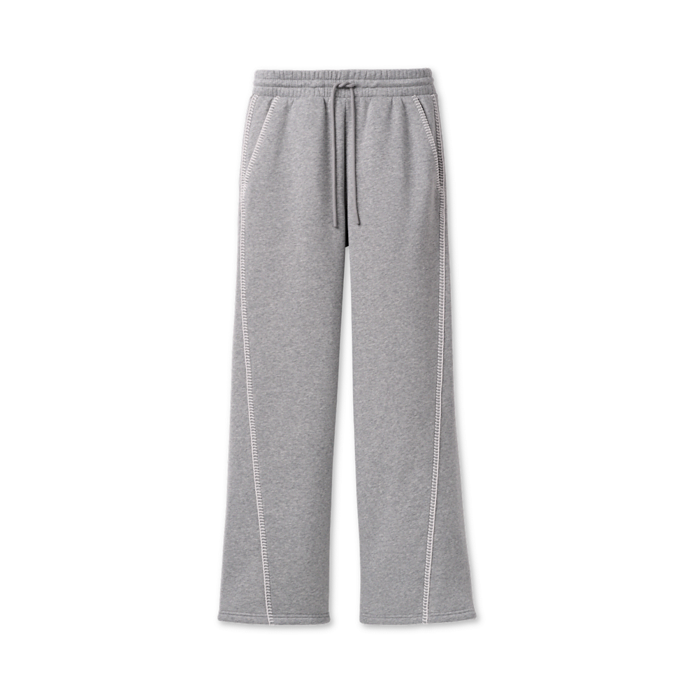 Women's Straight-Leg Sweatpants - Grey Heather