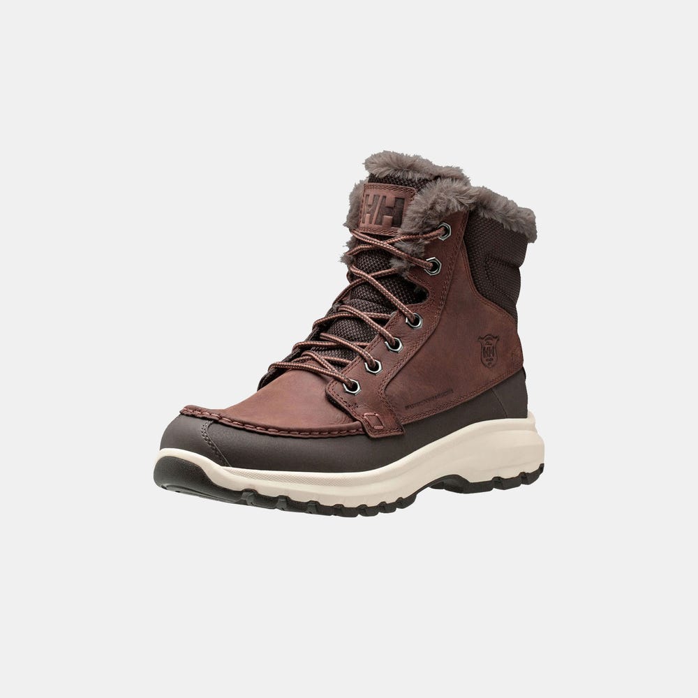 Men's Waterproof Insulated Winter Boots - Brown