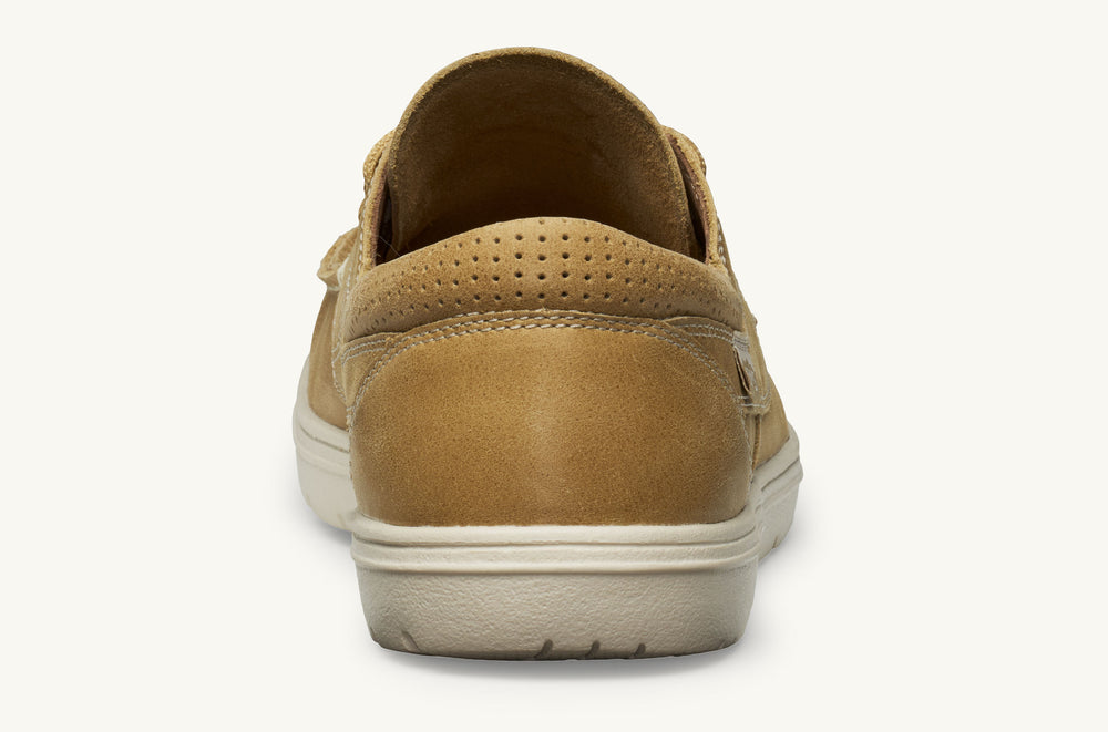 Men's Leather Boat Shoe - Desert
