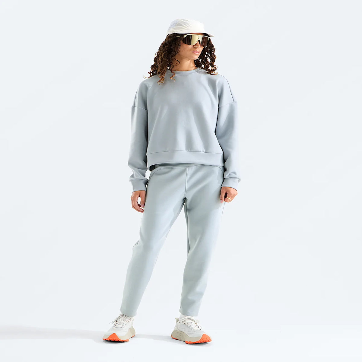 Women's Crewneck Sweatshirt - Gray