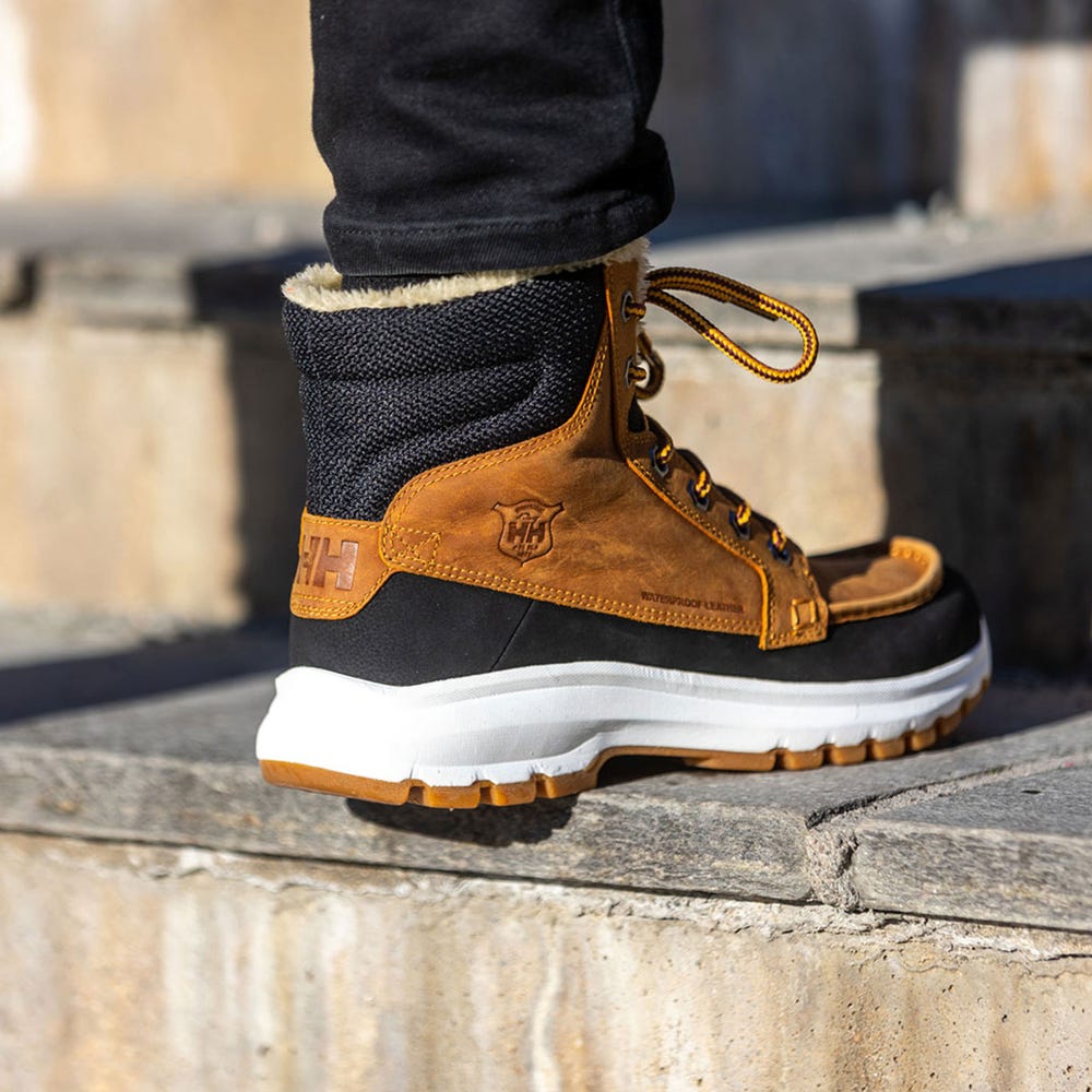 Men's Waterproof Insulated Winter Boots - Brown