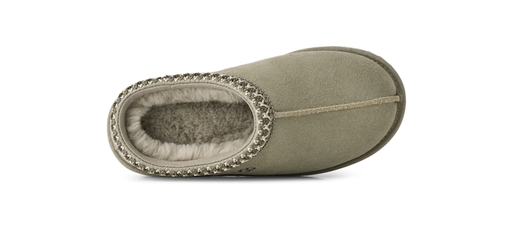 Kids' Suede Slip-On Slipper - Chestnut