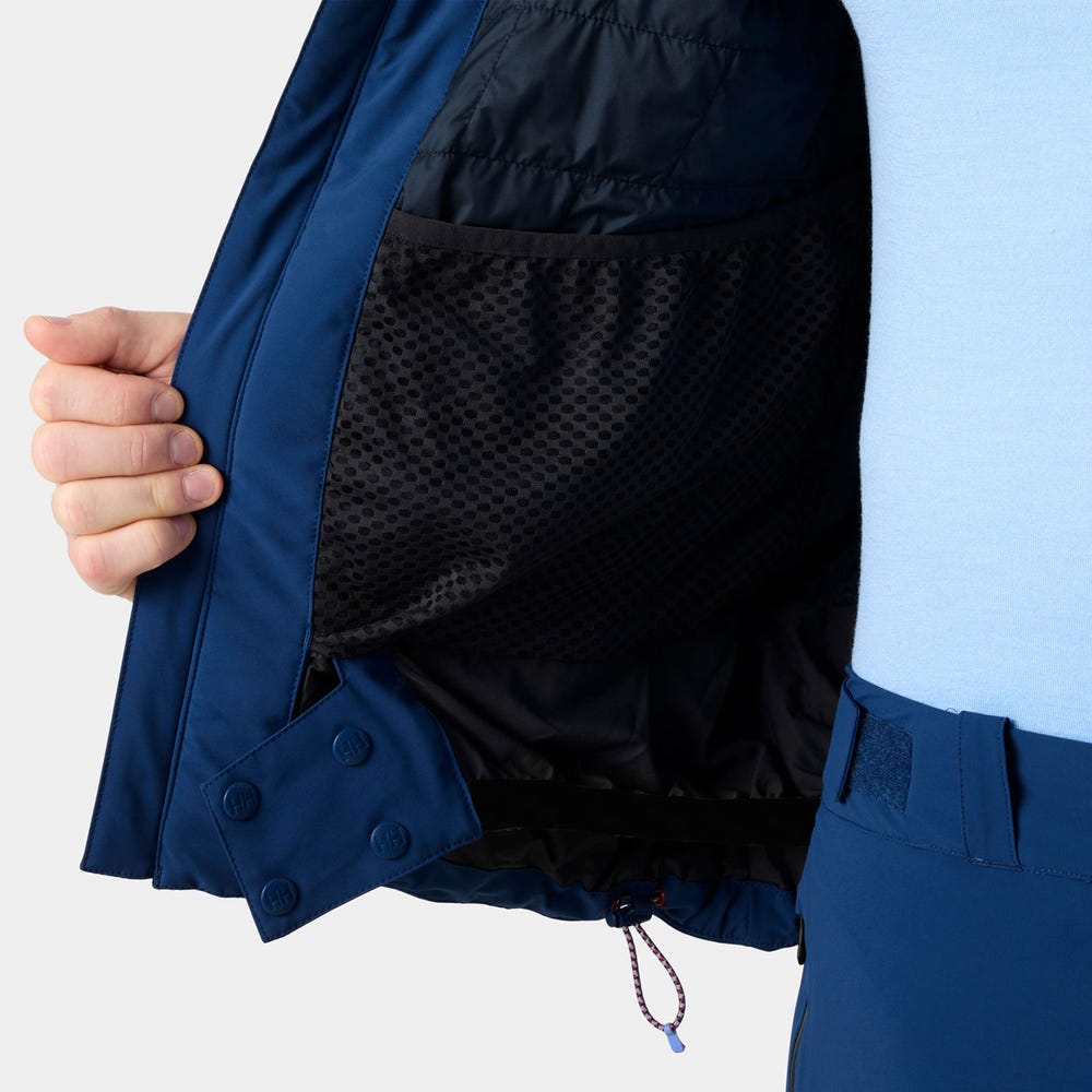 Men's Insulated Ski Jacket - Dark Blue