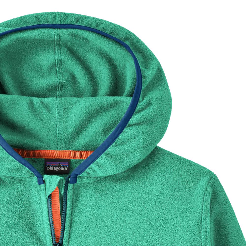 Kids' Hooded Fleece Jacket - Black