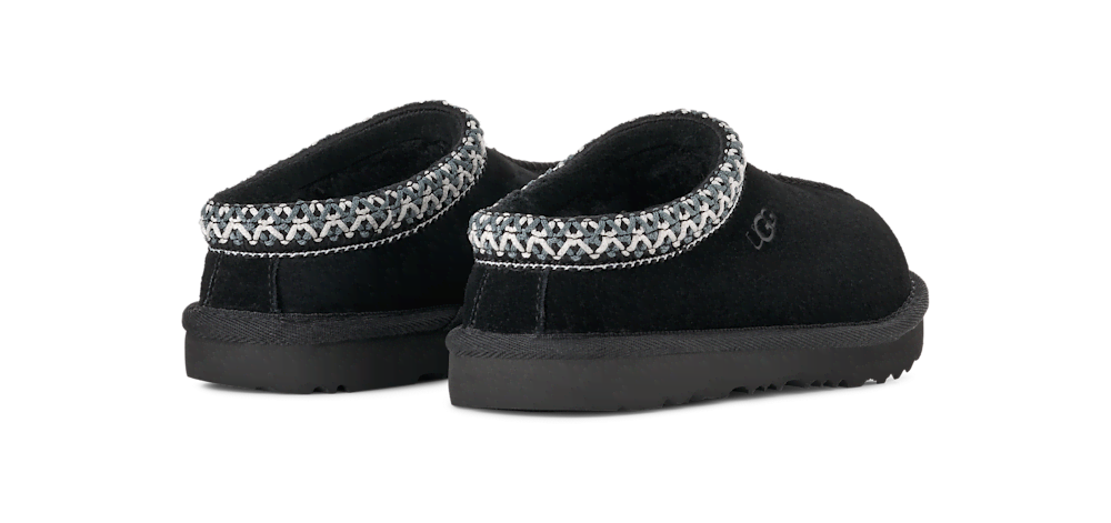 Kids' Suede Slip-On Slipper - Chestnut