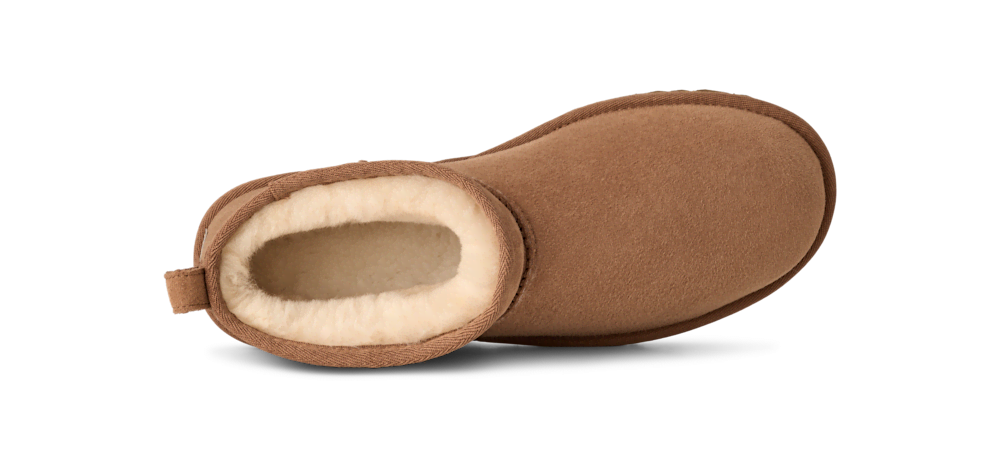 Men's Low Shaft Sheepskin Boot - Dark Grey
