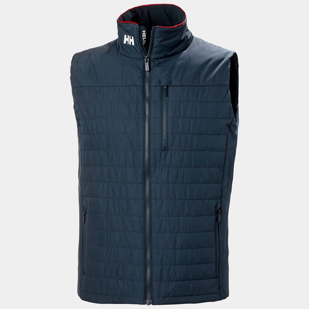 Men's Insulated Sailing Vest - White