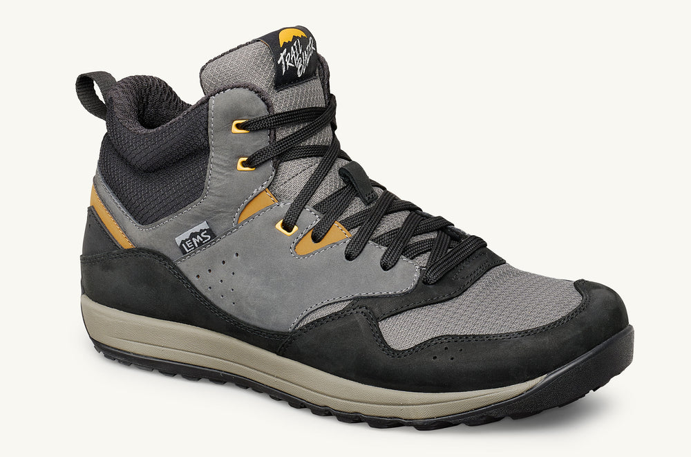 Men's Waterproof Mid Hiking Boot - Gray