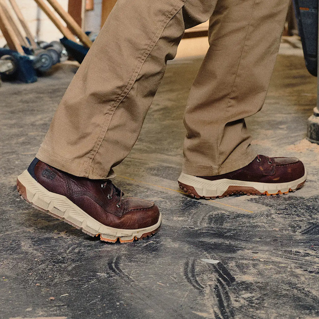 Men's 6-Inch Waterproof Alloy Toe Moc Toe Boot