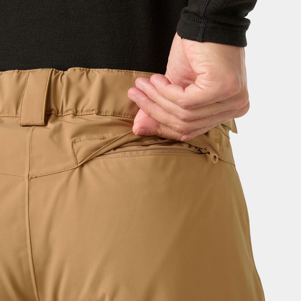 Men's Insulated Ski Pants - Gray Green