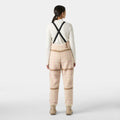 Unisex Printed Fleece Bib Overalls - Pink