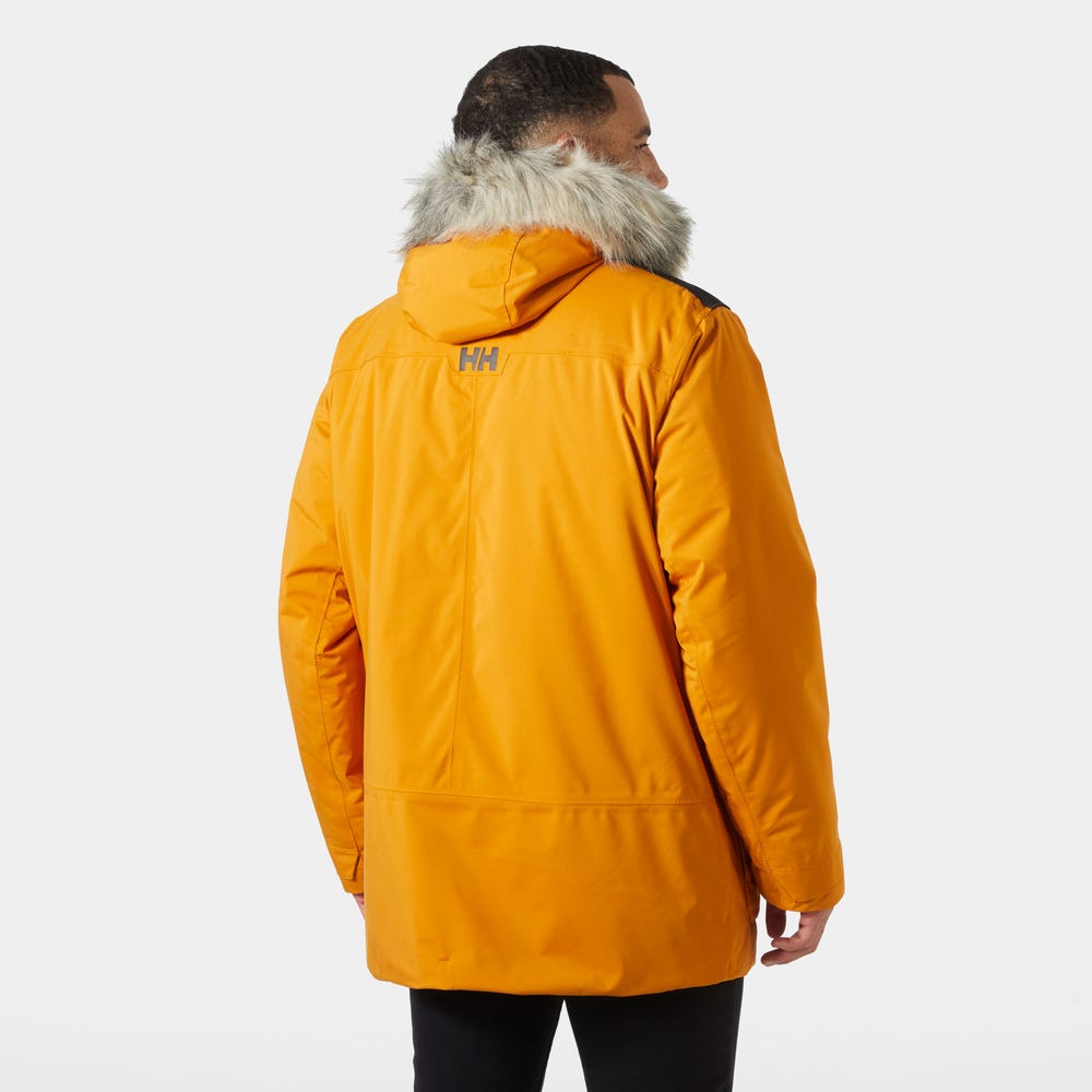 Men's Insulated Waterproof Parka - Gray Green