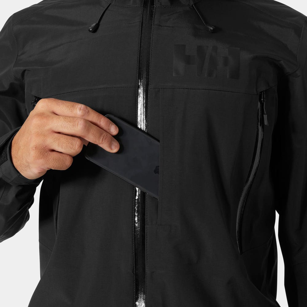 Men's 3-Layer Ski Shell Jacket - Green
