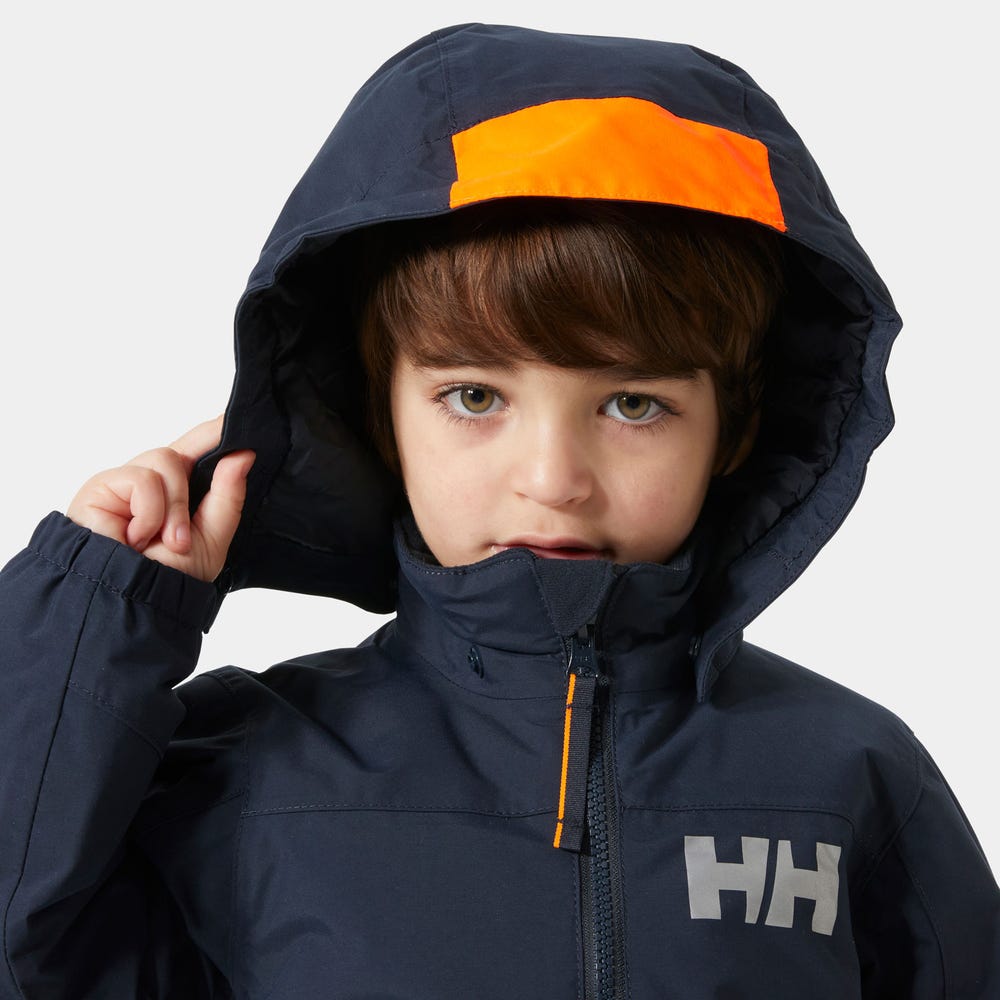 Kids' Waterproof Insulated Ski Jacket - Green