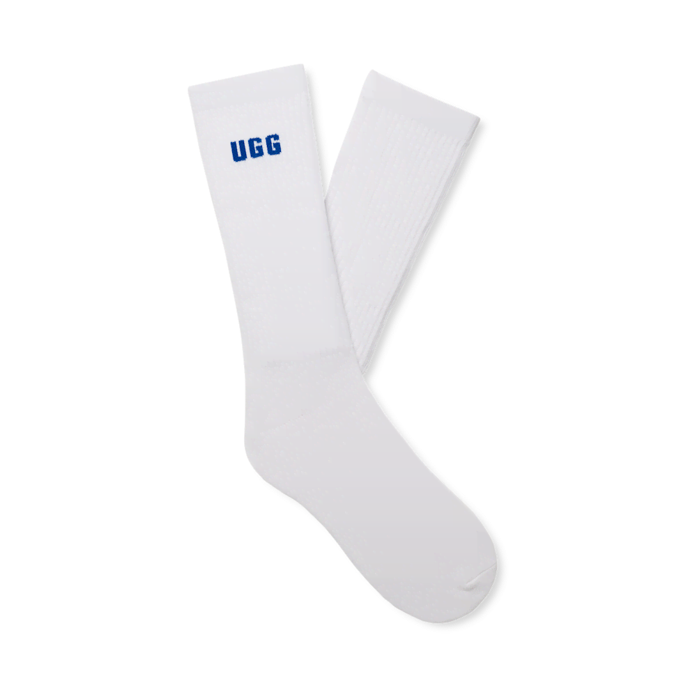 Men's Cotton Blend Crew Socks - 2 Pack