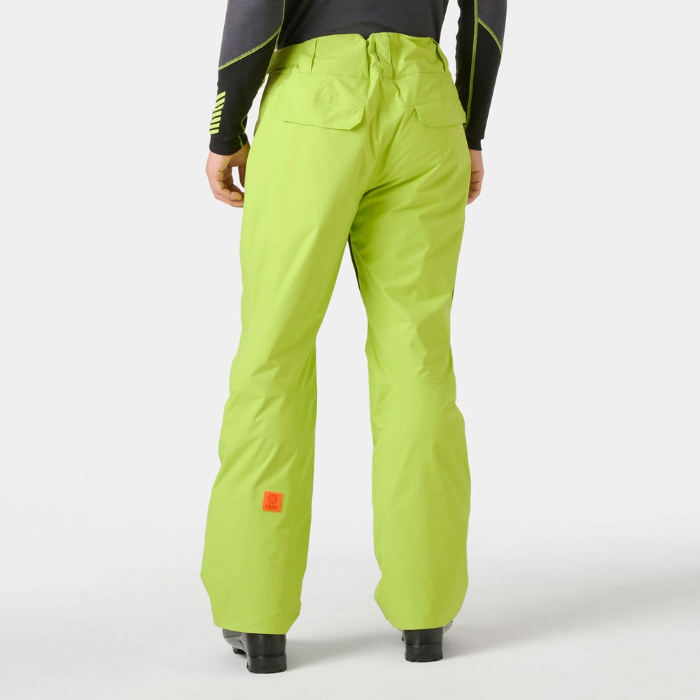 Men's Insulated Cargo Ski Pants - Violet