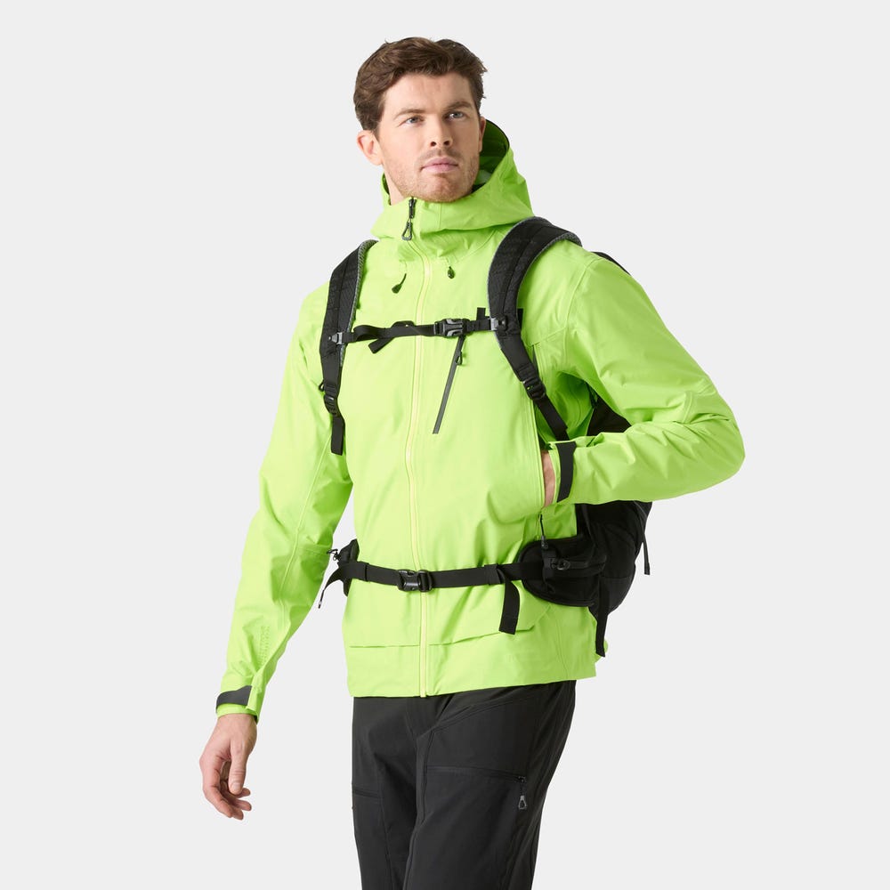 Men's 3-Layer Waterproof Shell Jacket - Blue