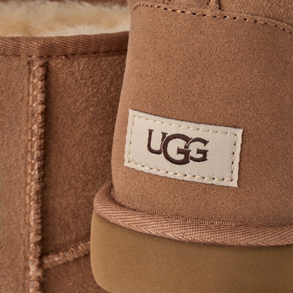 Men's Sheepskin Mini Boot - Black