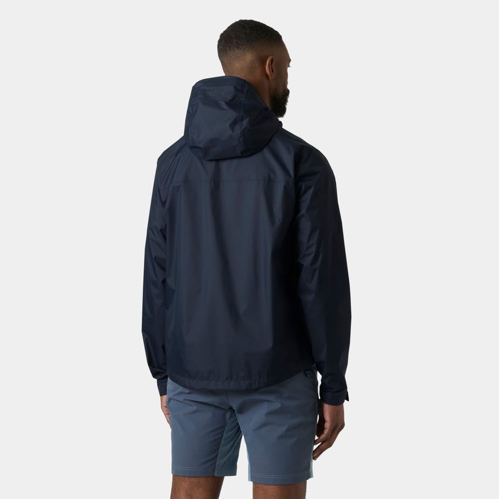 Men's Packable Waterproof Shell Jacket - Green