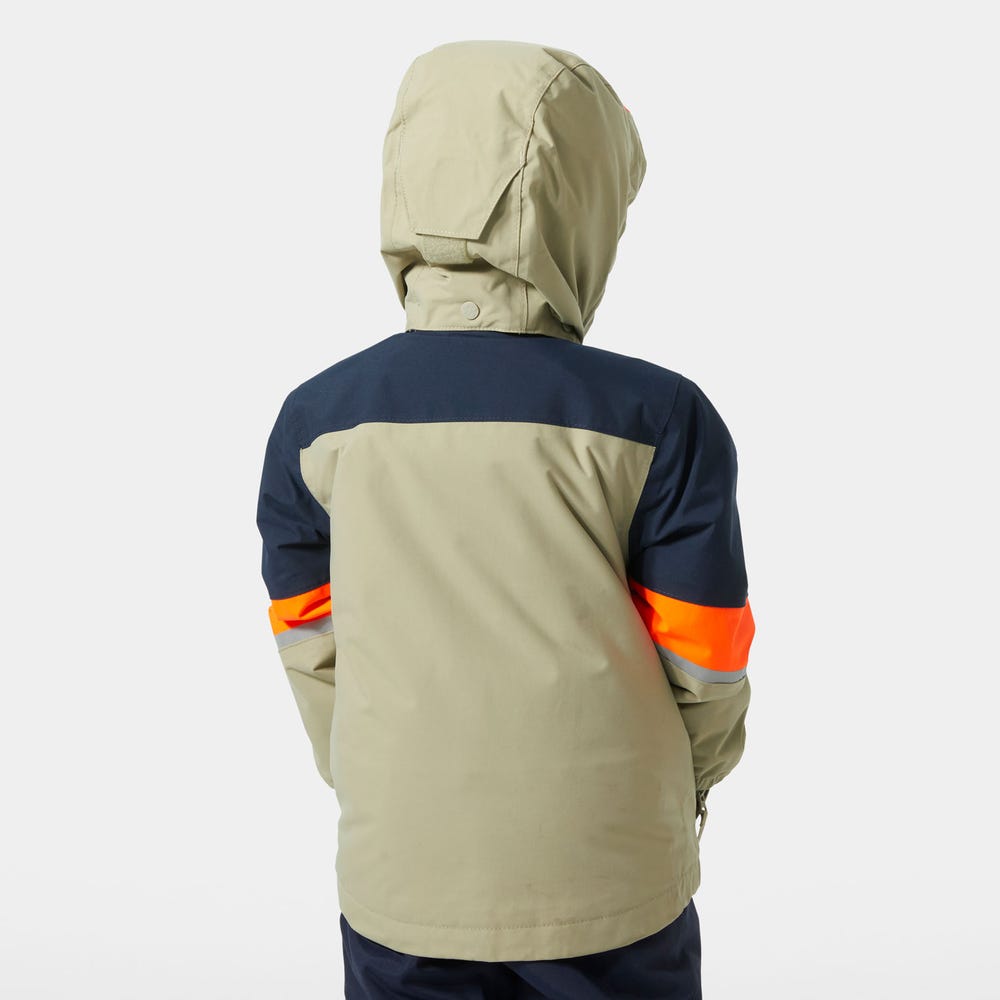 Kids' Waterproof Insulated Ski Jacket - Green