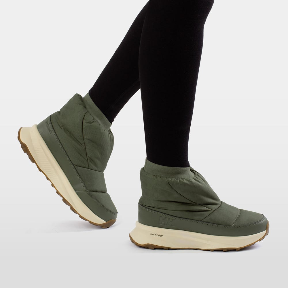 Women's Waterproof Insulated Winter Boots - Green