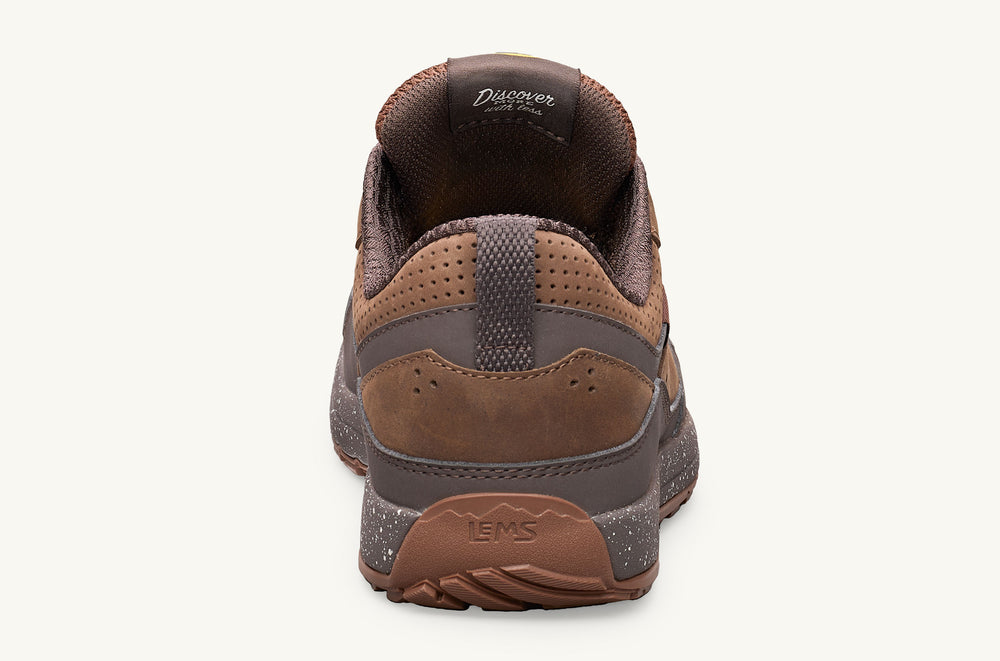 Men's Leather Trail Sneaker - Bark