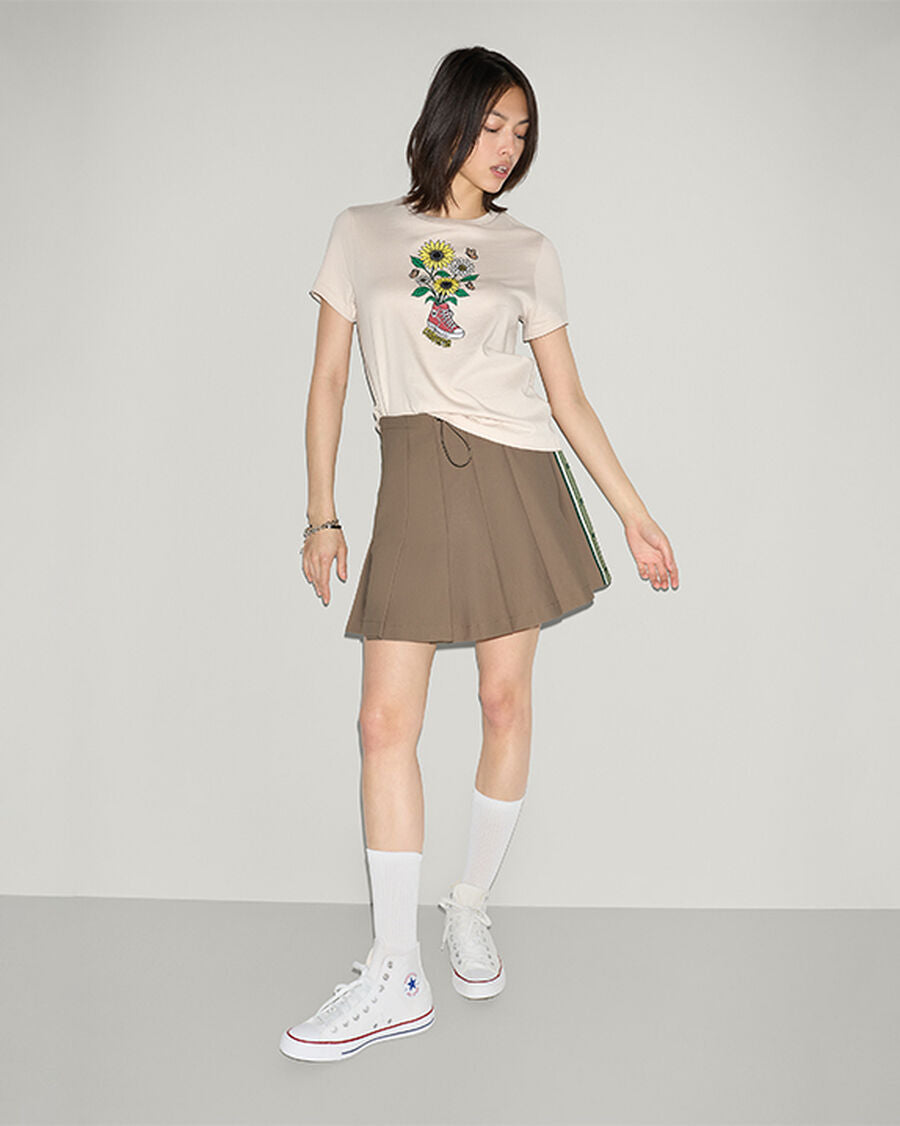 Women's Floral Graphic Cotton T-Shirt