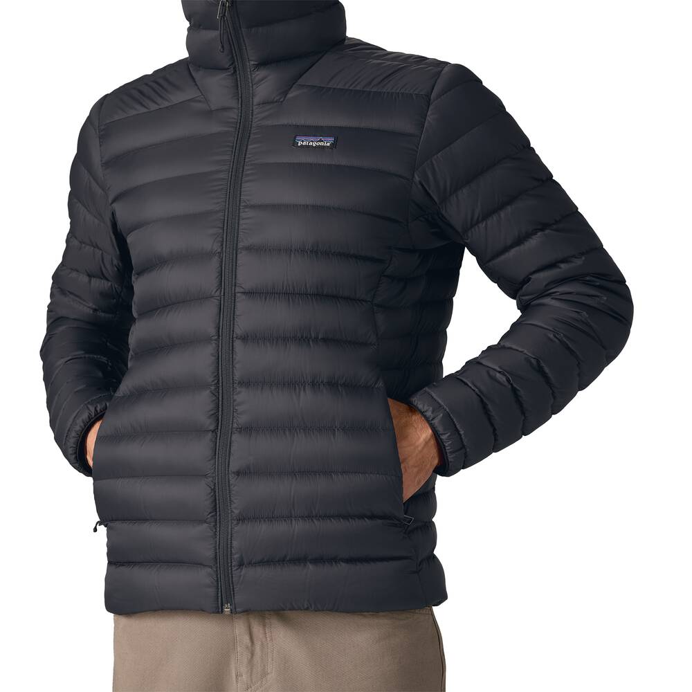 Men's 800-Fill Down Hooded Jacket - Purple