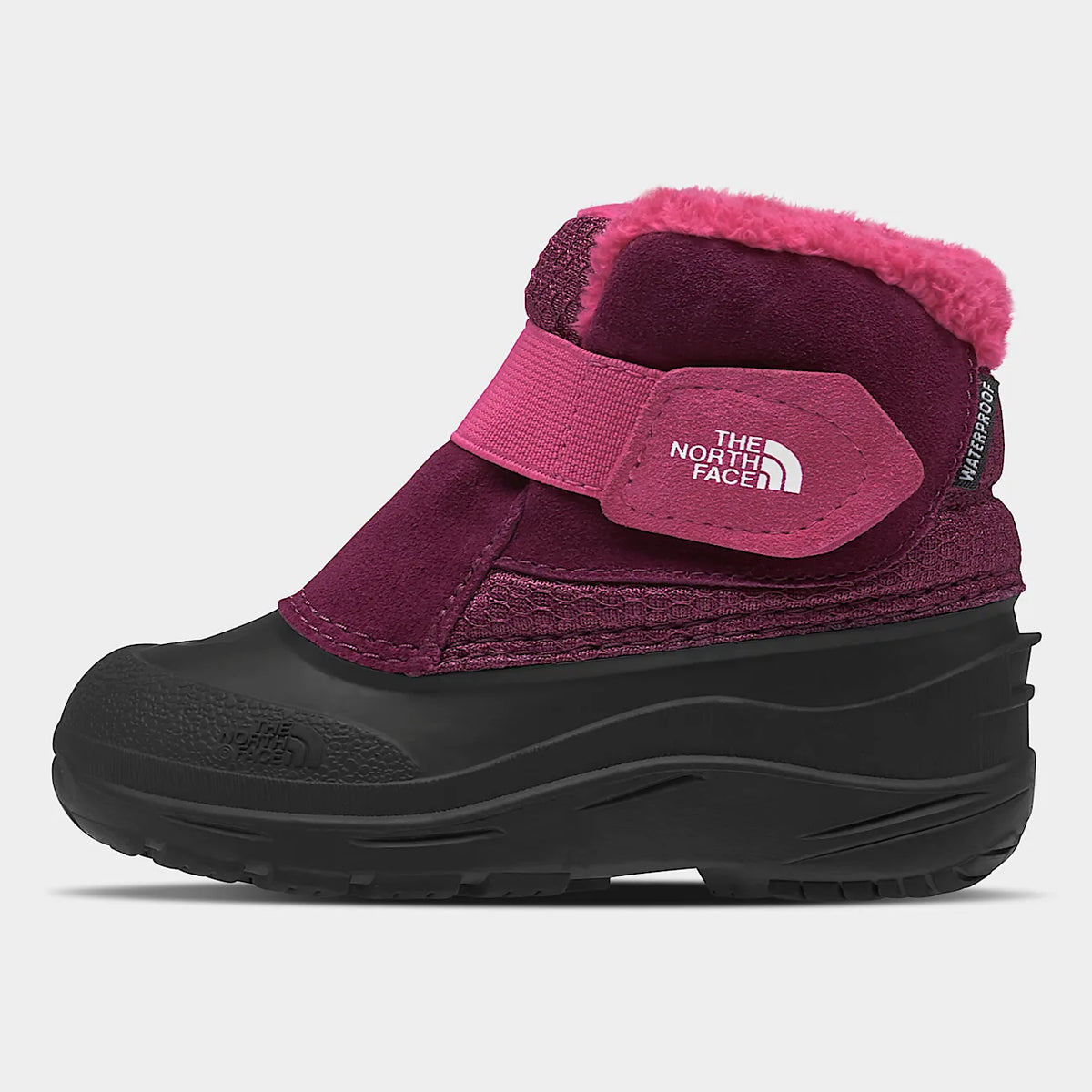 Toddler Winter Boots - Berry and Black