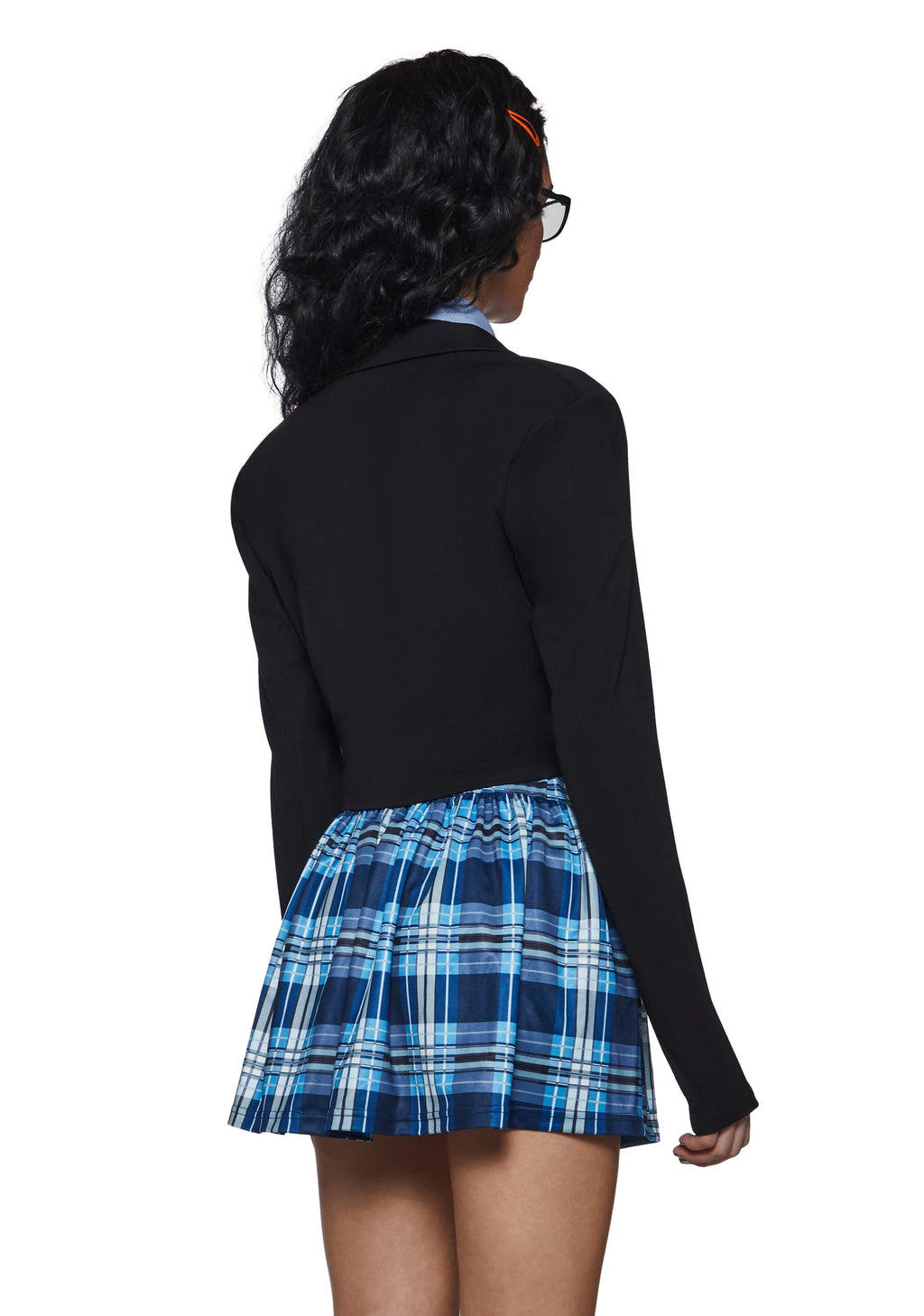 School Uniform Makeover Costume Set - Navy