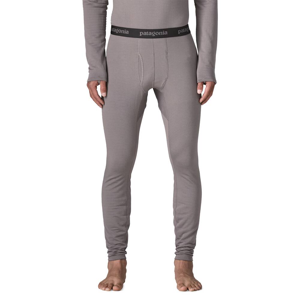 Men's Thermal Grid Base Layer Bottoms - Black