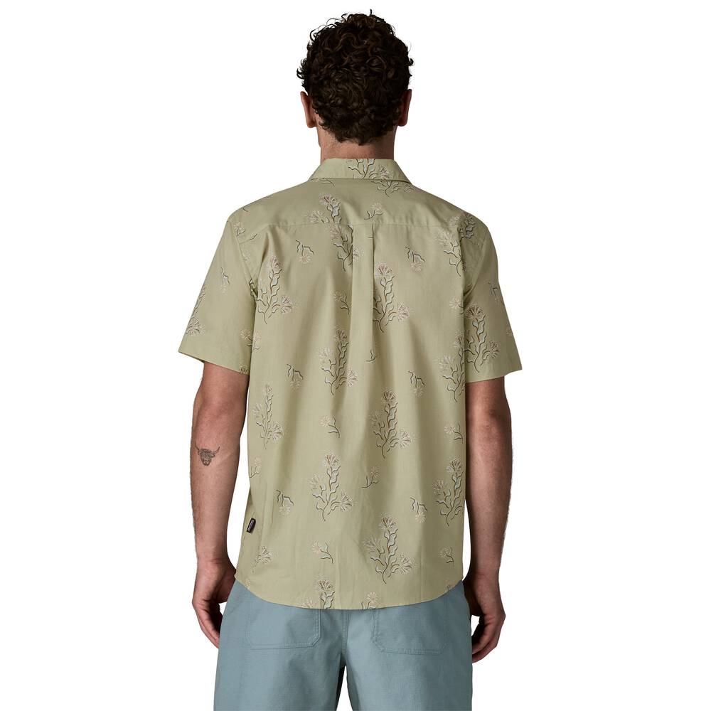 Men's Short-Sleeve Button-Up Shirt - Navy
