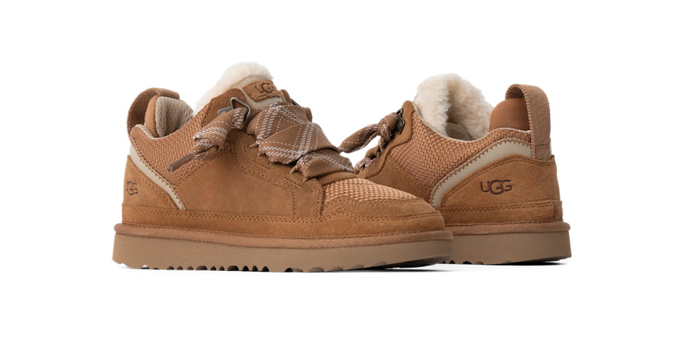 Kids' Suede Mesh Sneaker - Dusted Iris