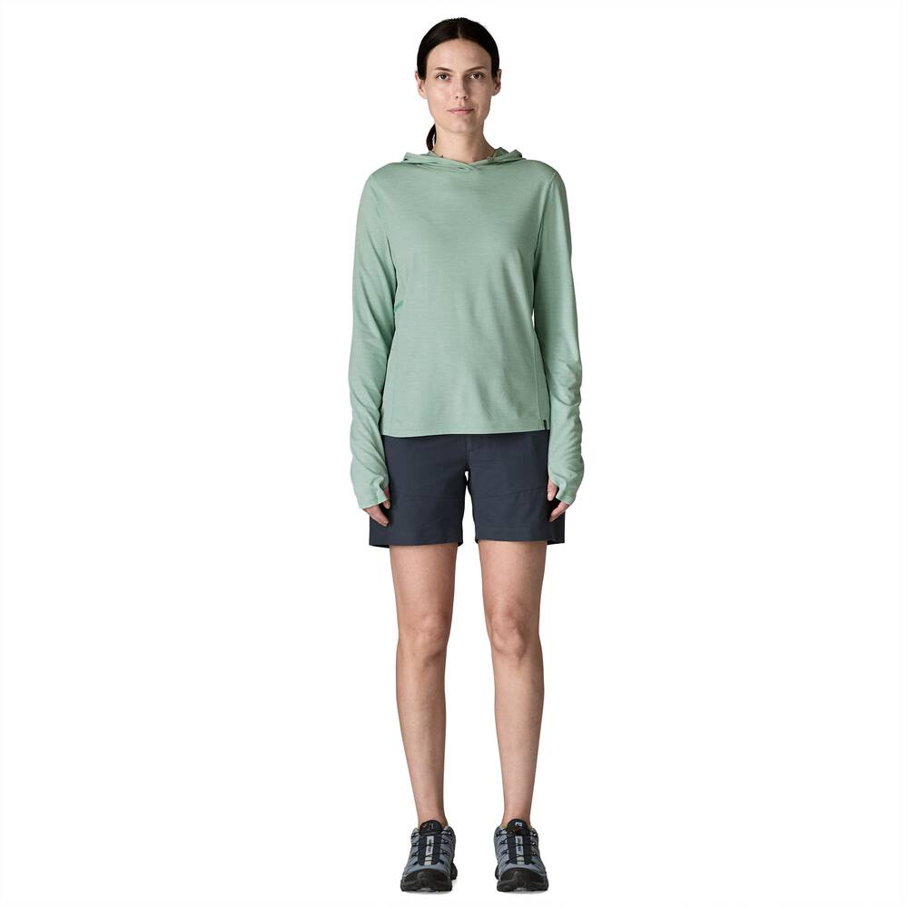 Women's UPF 40+ Sun Hooded Shirt - Green