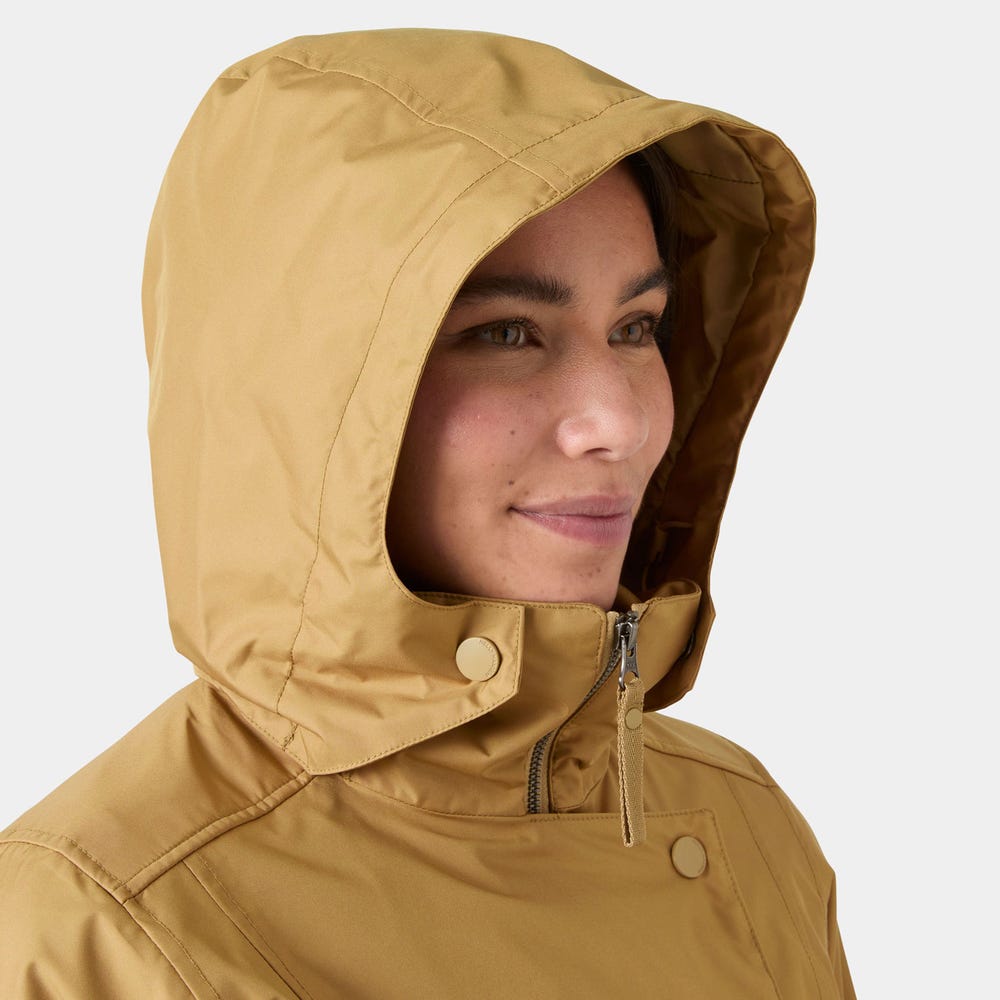 Women's Waterproof Trench Coat - Speckled