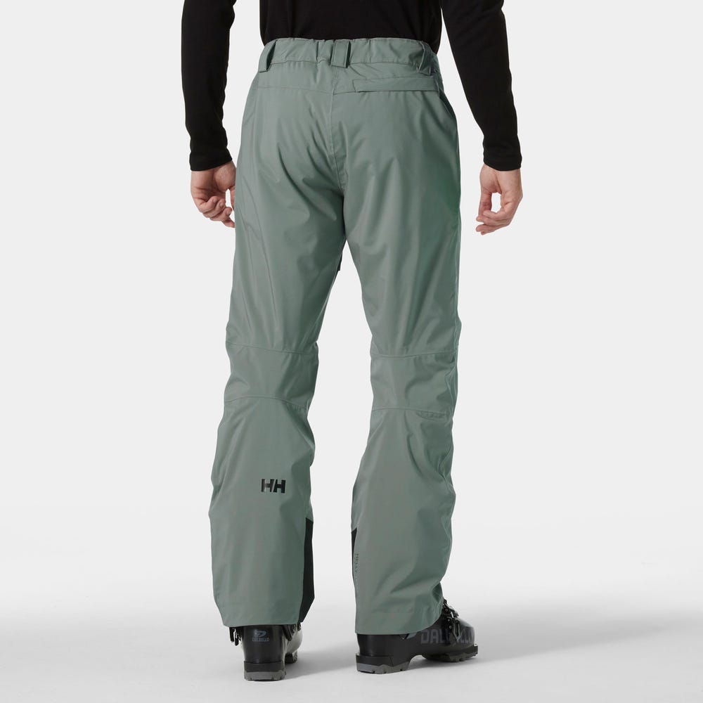 Men's Insulated Ski Pants - Gray Green