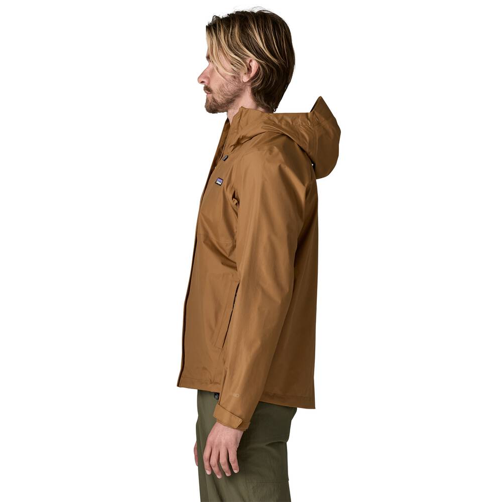 Men's 3-Layer Waterproof Rain Jacket - Gray