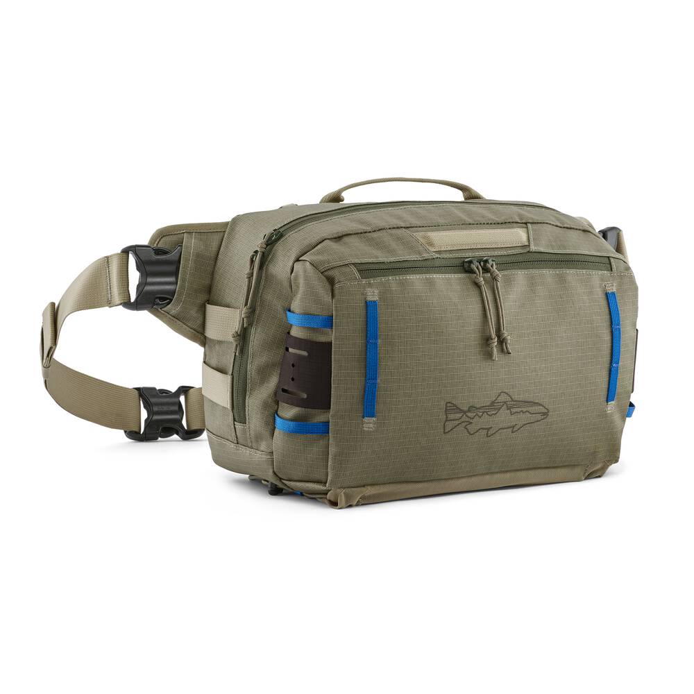 9L Convertible Fishing Sling and Hip Pack - Brown