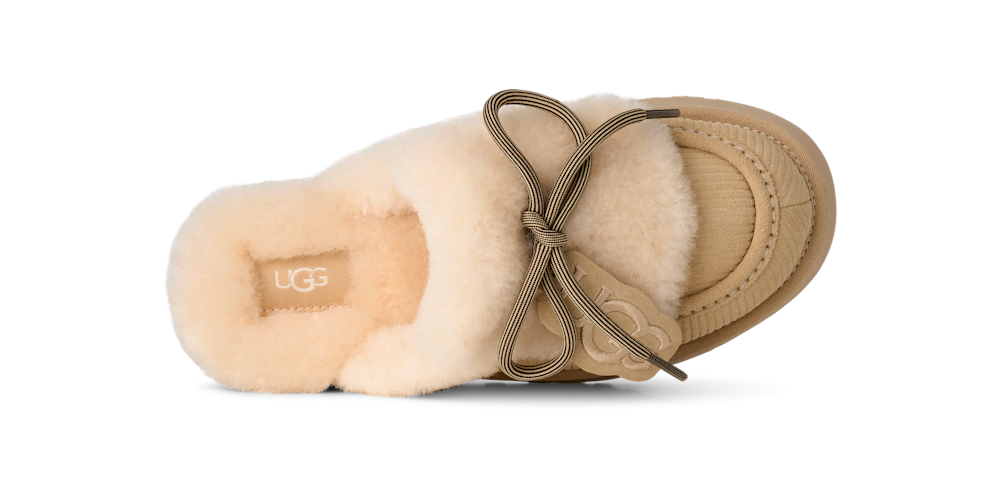 Women's Suede Platform Slipper - Chestnut