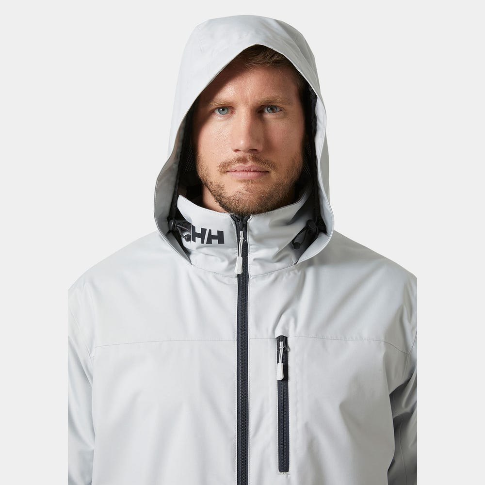 Men's Hooded Insulated Sailing Jacket - Navy