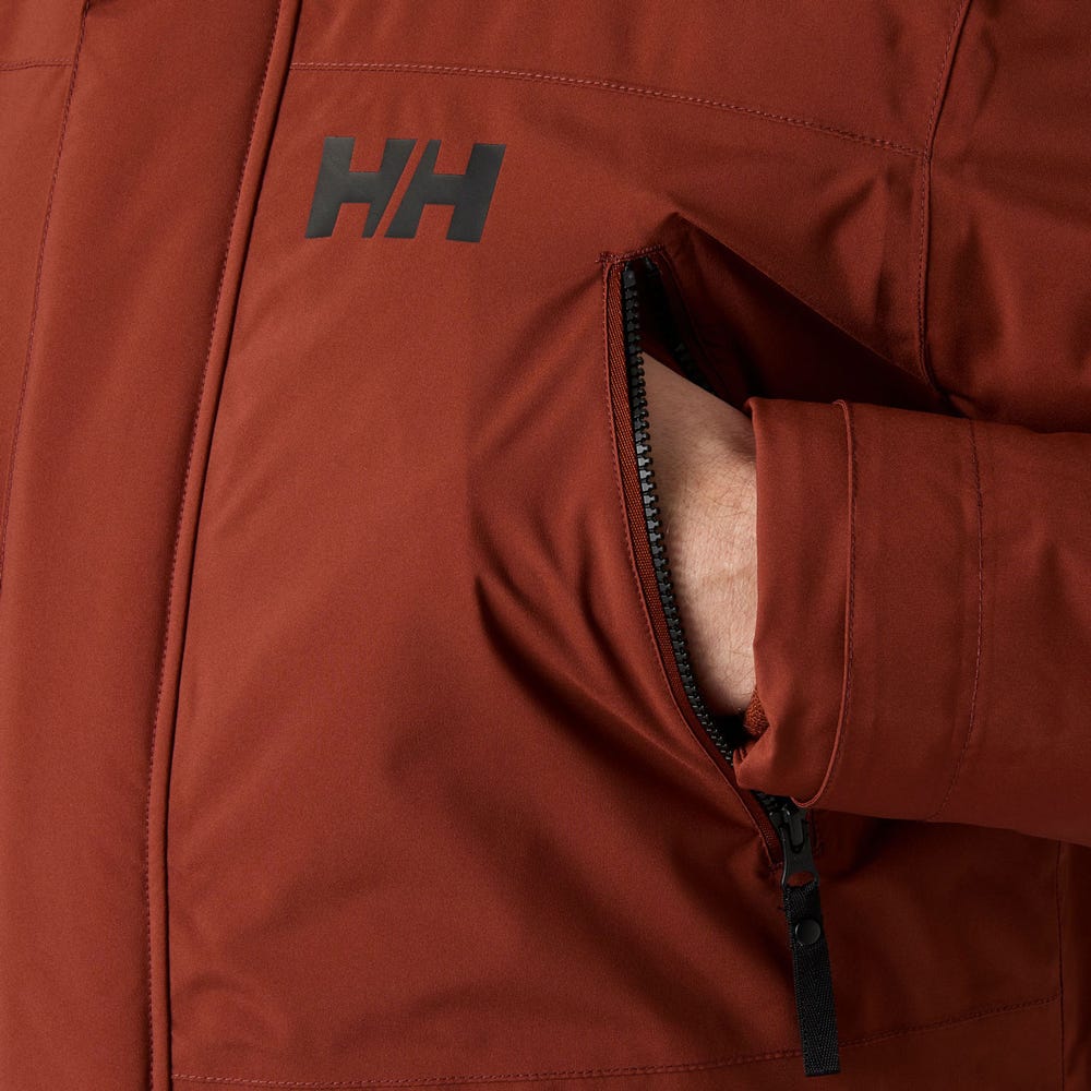Men's Insulated Waterproof Parka - Gray Green