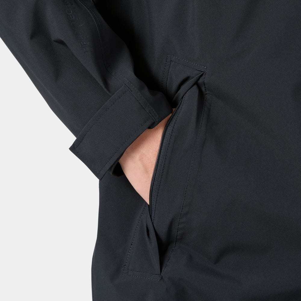 Men's Waterproof Hooded Raincoat - Green