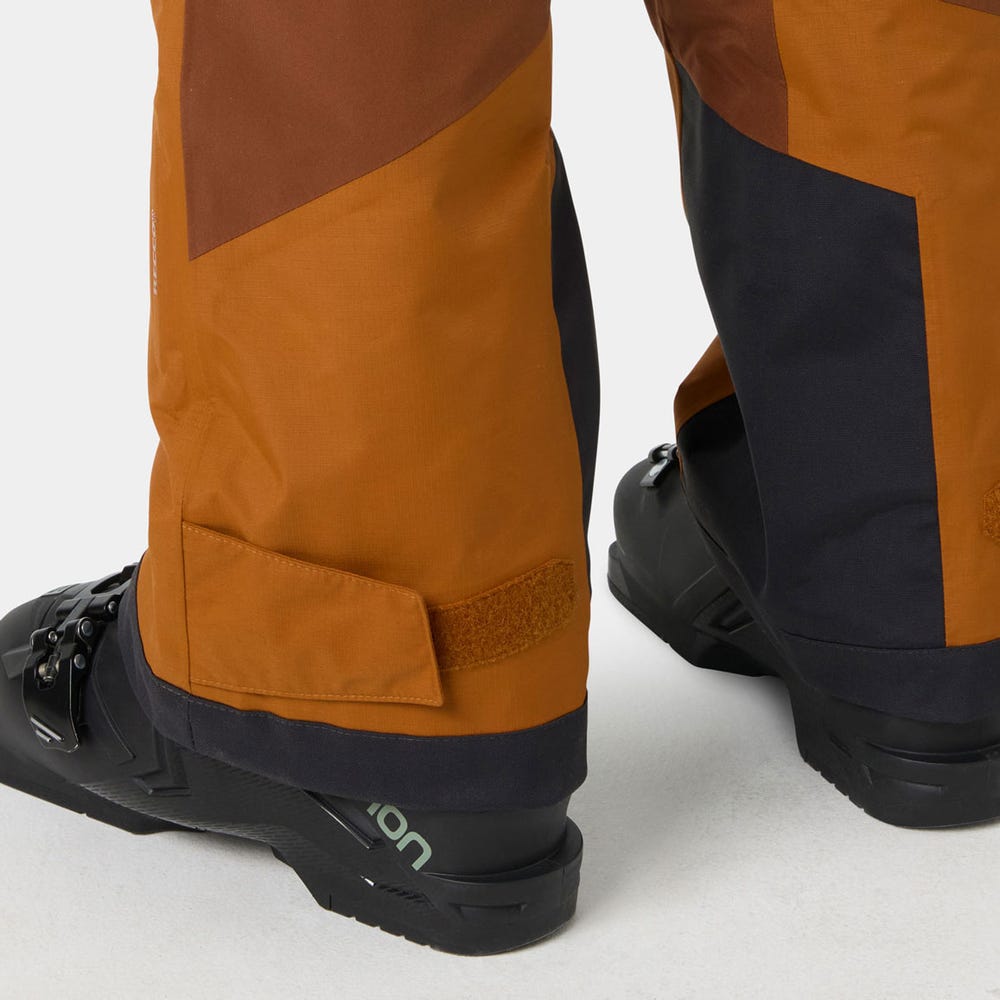 Juniors' Insulated Ski Bib Pants - Black