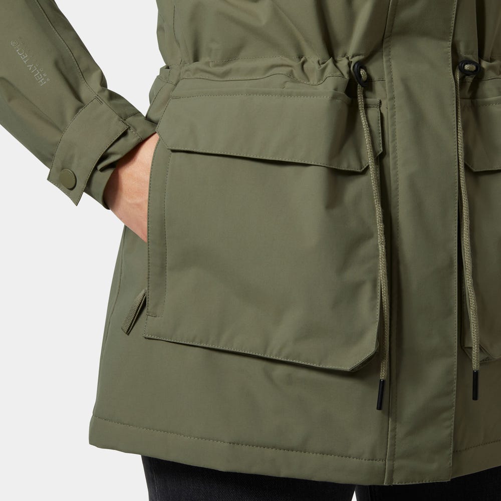 Women's Waterproof Insulated Parka - Black