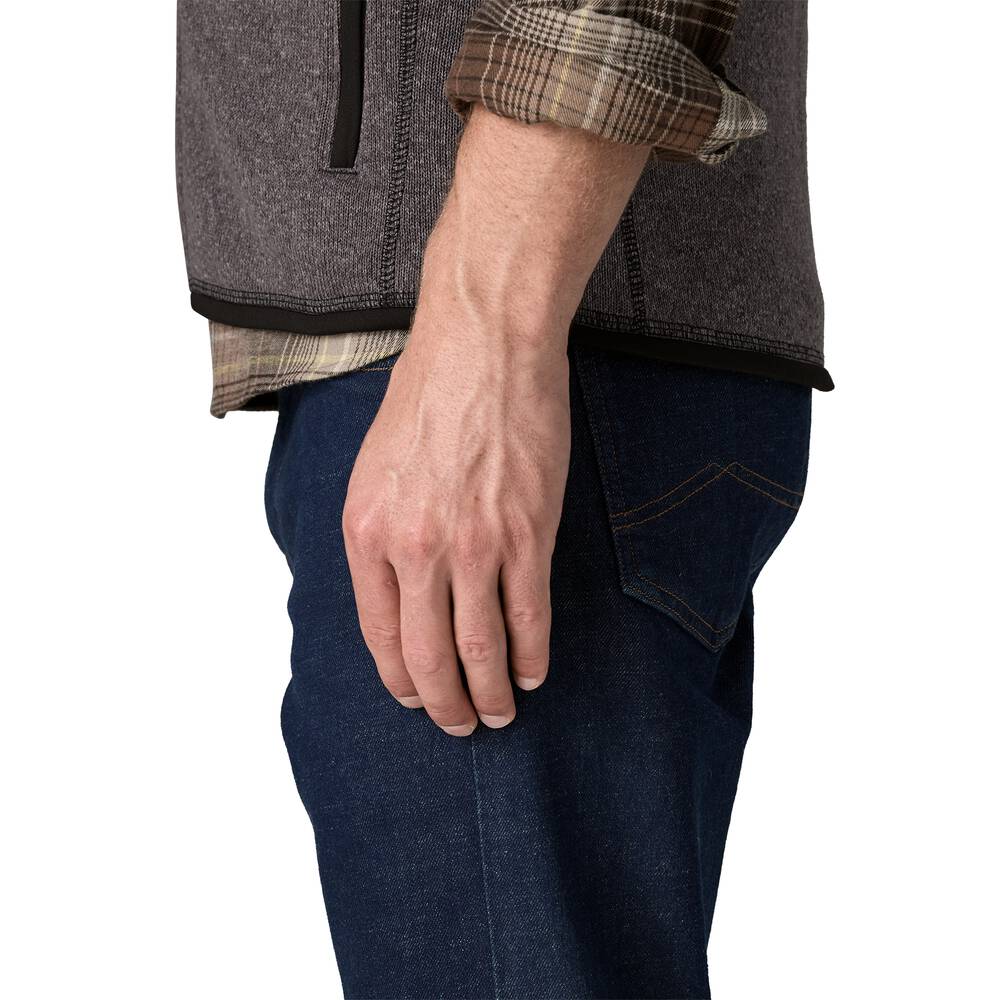 Men's Full-Zip Knit Fleece Vest - Navy